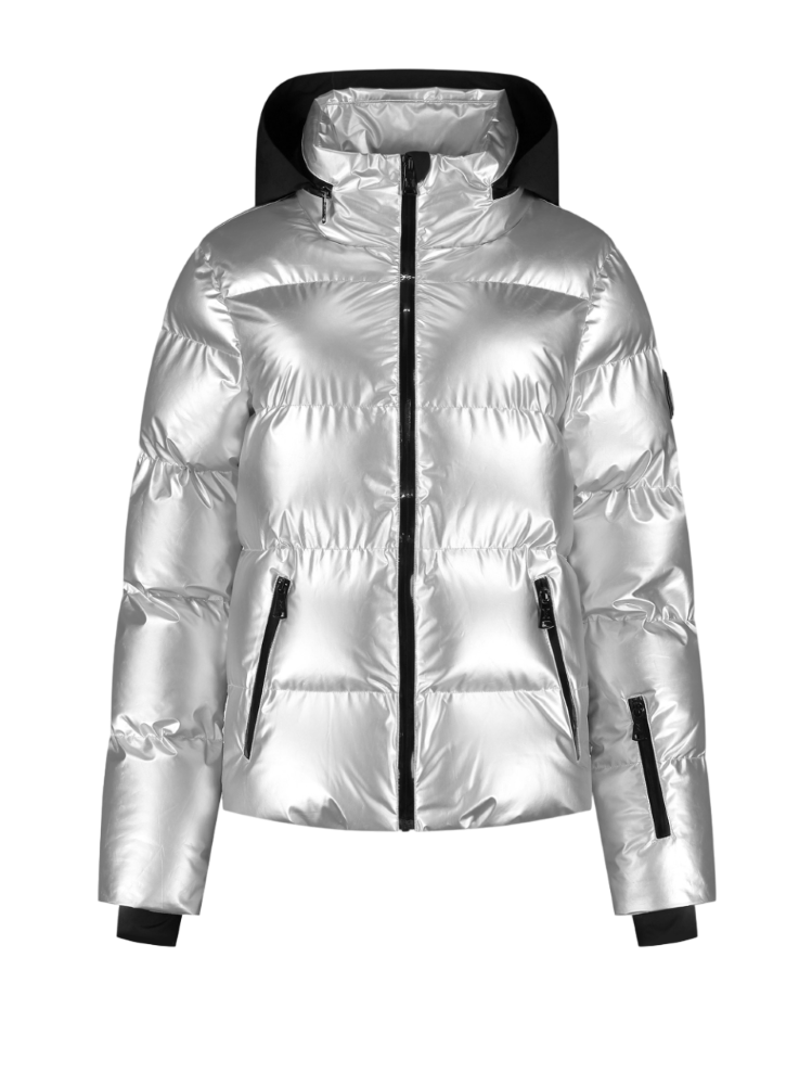 Nikkie Womens Gstaad Metallic Ski Jacket