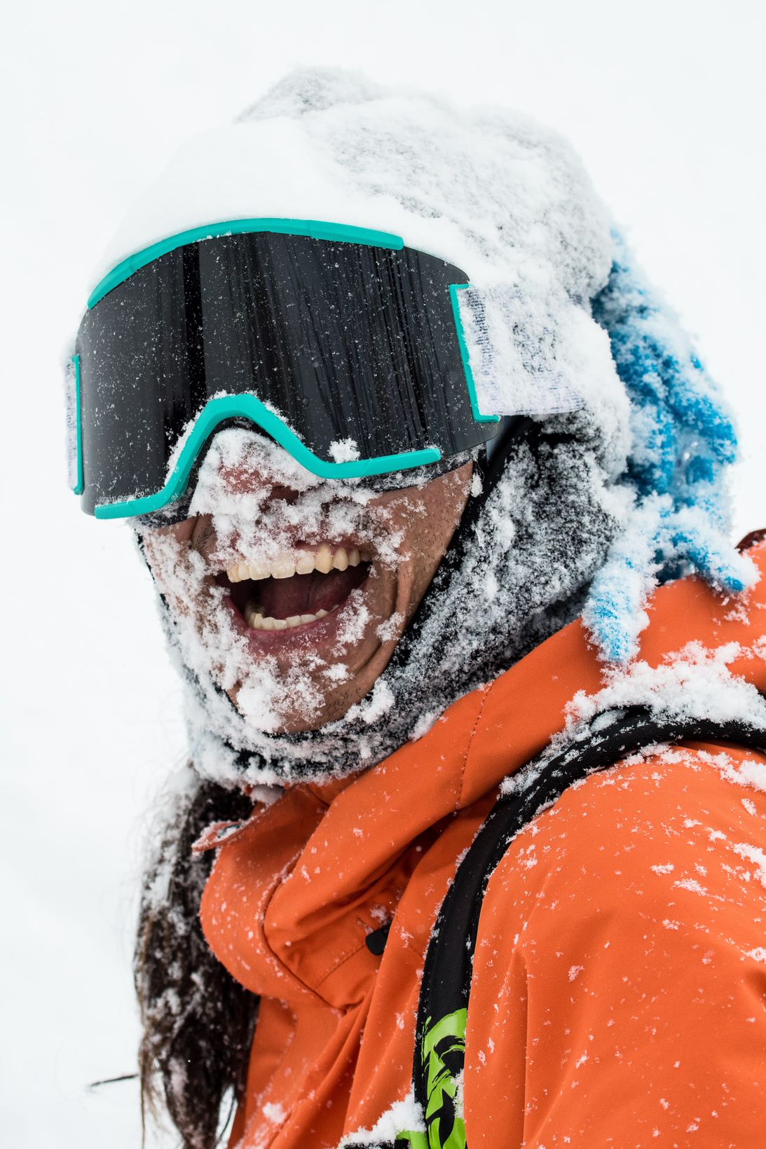 K2 goggle snow fun