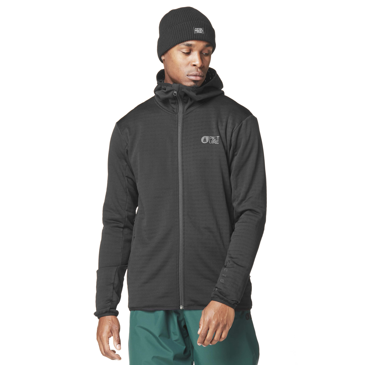 Picture Mens Bake Grid Fz Fleece