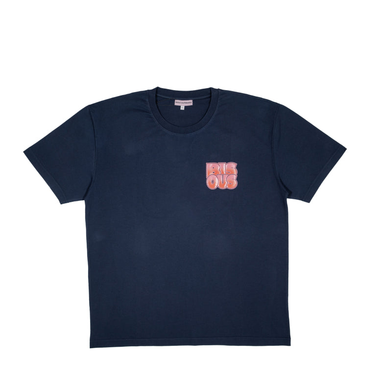 Bisous Skateboards T_shirts Bubble Navy